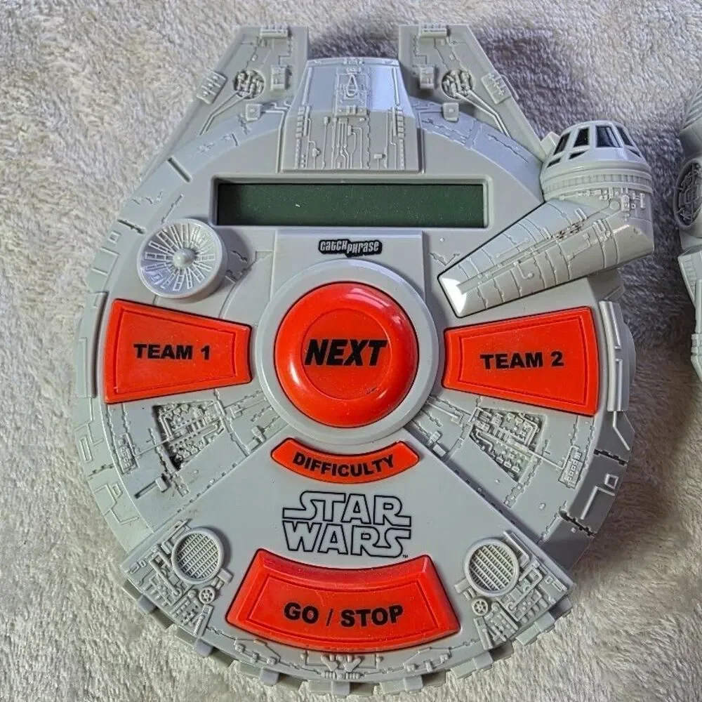 Star Wars Millennium Falcon Catch Phrase Electronic Handheld Game Hasbro TESTED